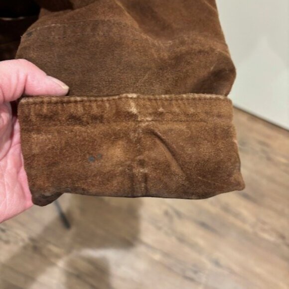 Vintage Fringed Suede Jacket - Picture 9 of 11